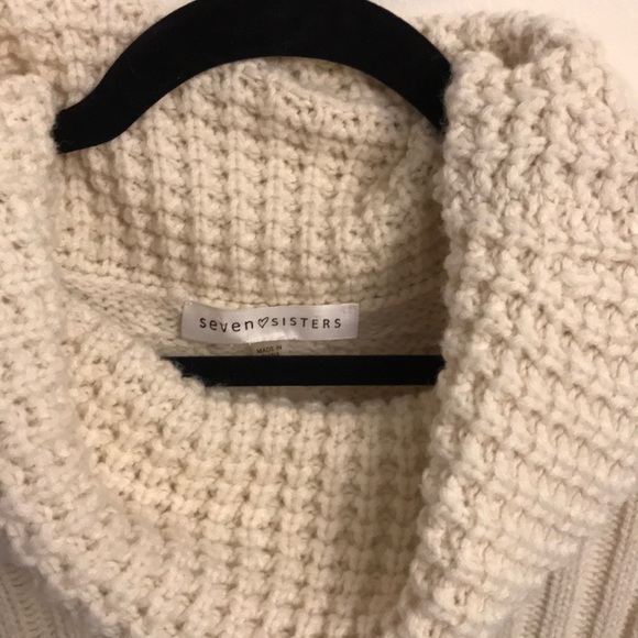 🔥Seven Sisters Cowl Neck Knit Sweater Top - Picture 2 of 4